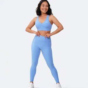 NWT BetterMe Bubble Blue High-Waisted Push-Up Leggings